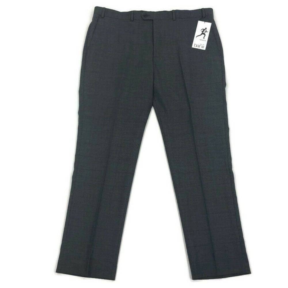 Bar III Mens Dress Pants Slim Fit Stretch Flat